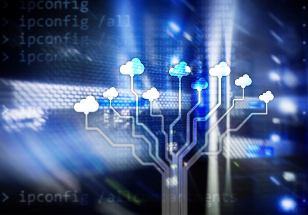 Máy chủ CLoud và điện toán lưu trữ và xử lý dữ liệu Khái niệm Internet và công nghệ