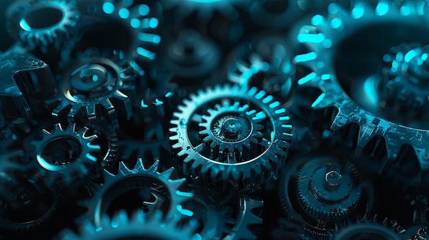 mechanical complexity cogs and gears in harmony