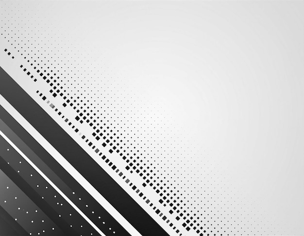 minimalist black and white geometric design