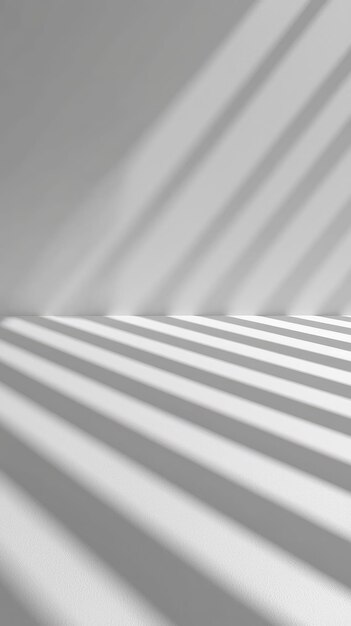 Minimalistic Background with Simple Linear Shadows Creating Depth and Texture for Artistic and Design Applications