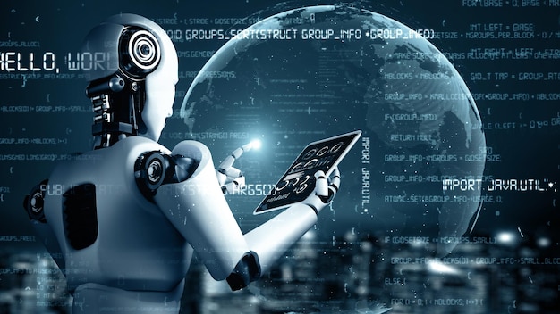 mlb futuristic robot artificial intelligence huminoid ai programming coding
