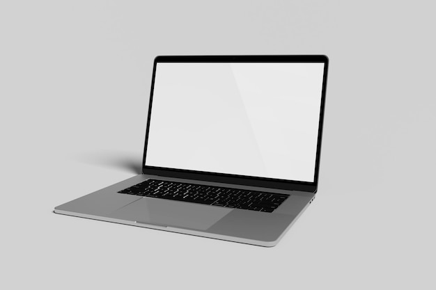 Mô hình Mockup Laptop Hình Ảnh Trống
