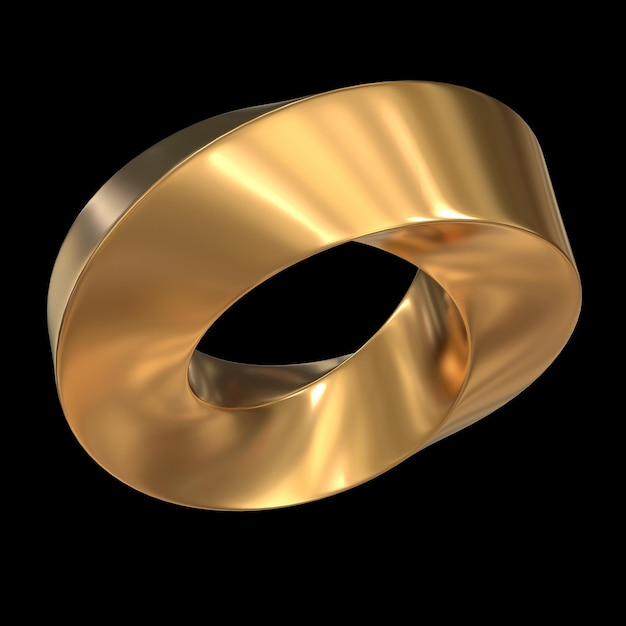 Mobius strip ring sacred geometry