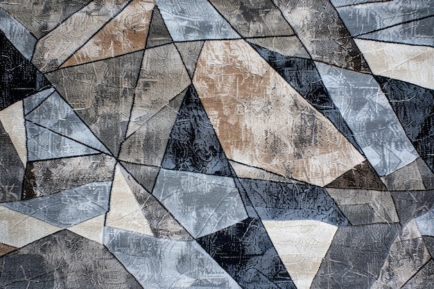 Modern abstract art background Geometry gold grey