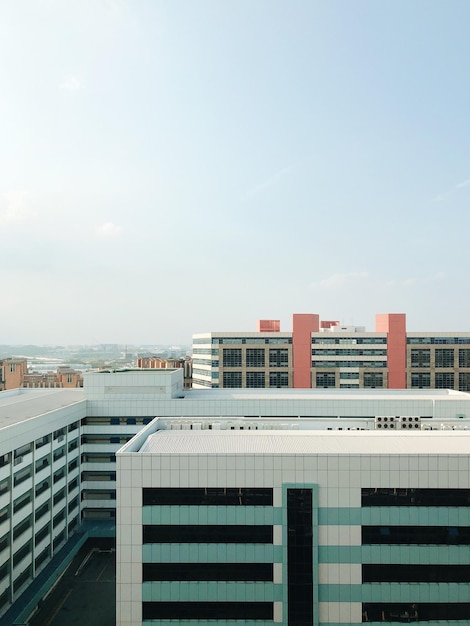 modern buildings in city against sky