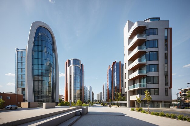 modern buildings