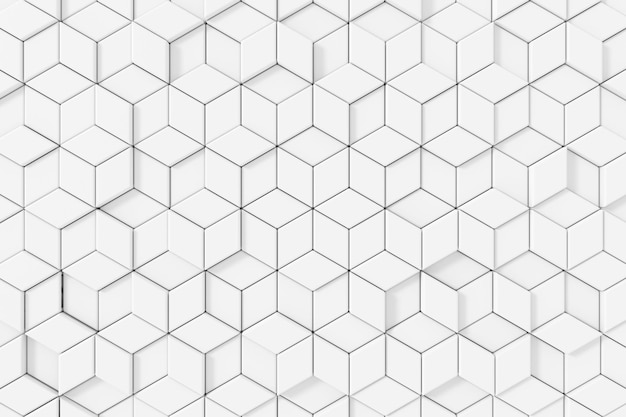 Modern tile wall Darkness background design 3D rendering
