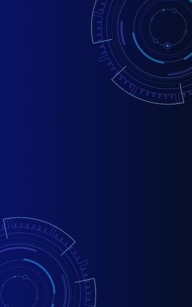 modernistic futurism technology concept background 18