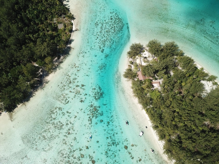 Photo moorea sky view