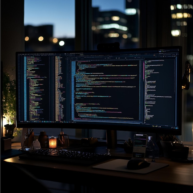Một trình soạn thảo mã với nhiều ngôn ngữ lập trình như Python, Java và JavaScript được hiển thị trong một