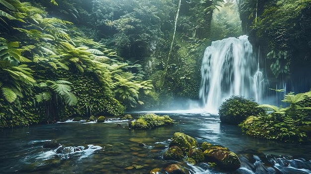 nature waterfall