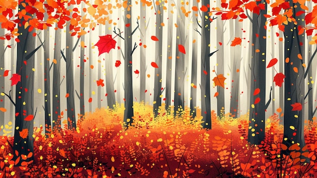 Natures Beauty Illustrations for Stock Sites
