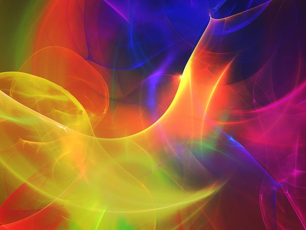 Nền fractal trừu tượng