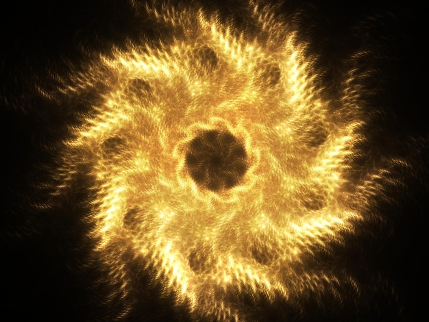 Nền fractal trừu tượng