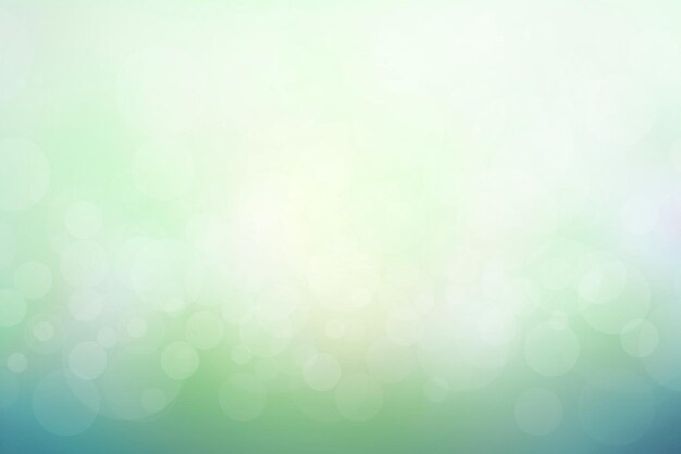 Nền lá xanh bokeh vòng tròn bị mờ Lá vàng bị mờ ra