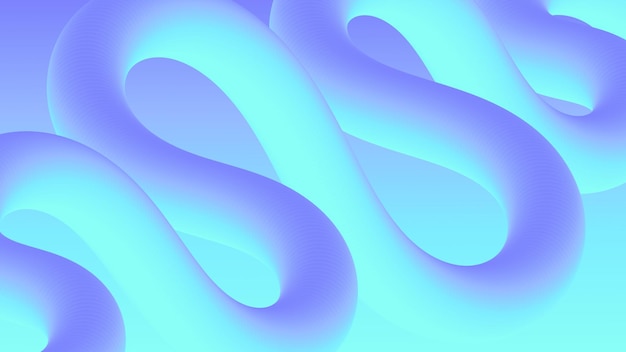Nền Sóng Gradient Trừu Tượng Đầy Màu Sắc Nền Màu Pastel Nền Sống Động