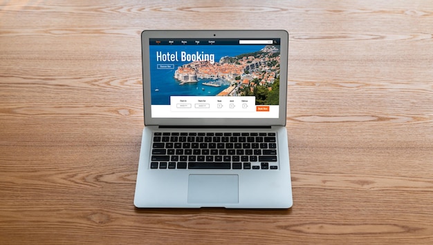 online hotel accommodation booking website provide modish reservation system