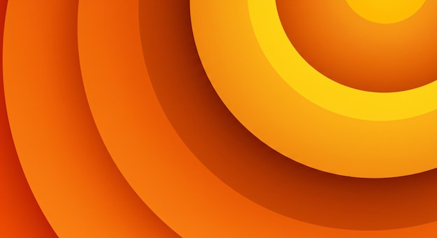 Orange Gradient Circles background