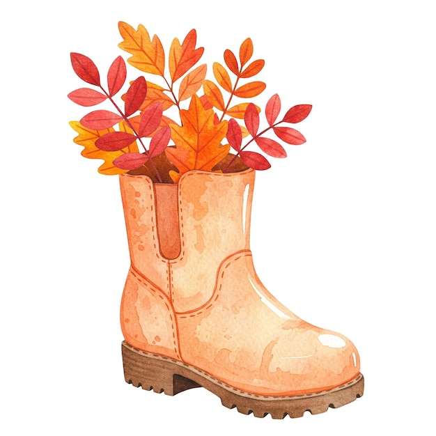 Peach Colored Autumn Clipart