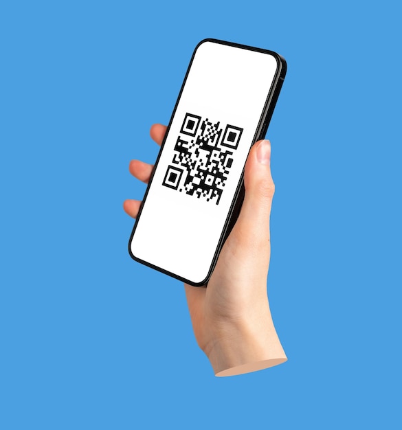 phone screen qr code