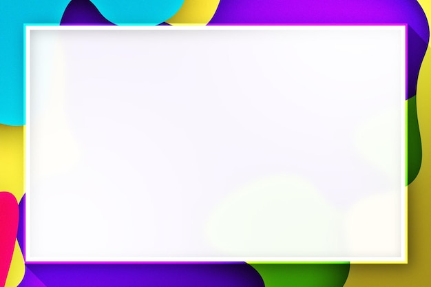 Photo abstract blank frame background