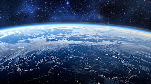 Planet Earth sky Europe Elements of this image furnished by NASA