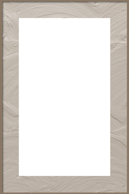 Png beige textured frame mockup
