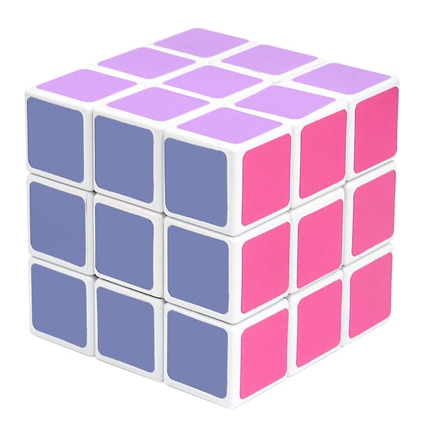 Png puzzle cube sticker transparent background