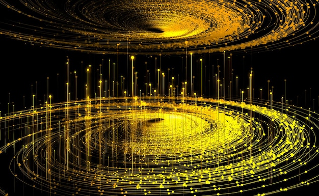 point and line particle vortex big data communication technology background