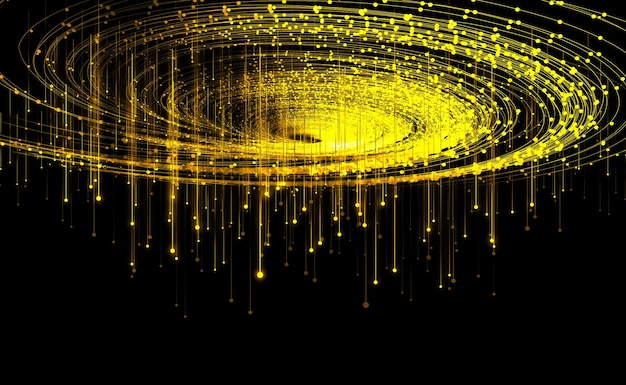 point line emission particle vortex big data communication technology