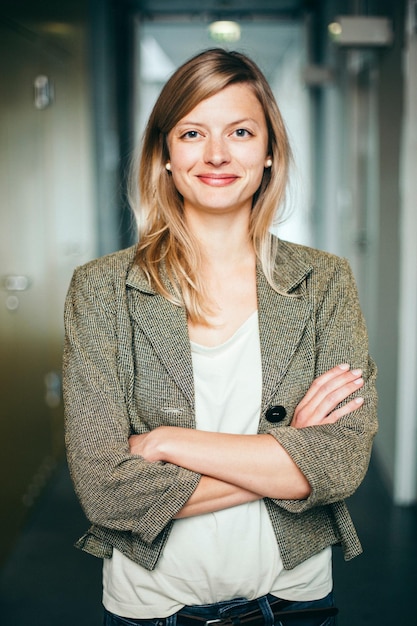 portrait of a beautiful young woman