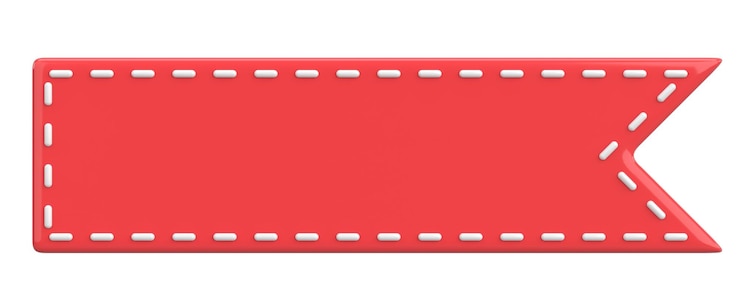 Photo price tag sale tag discount label 3d illustration