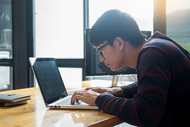 programmer coding software development working project it 