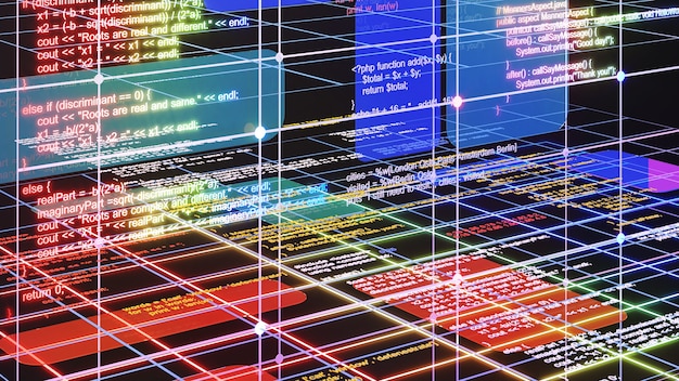 programming for a system using a programming language.