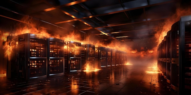protecting sensitive data in server room network firewall security concept firewall configuration data encryption access control lists intrusion detection systems