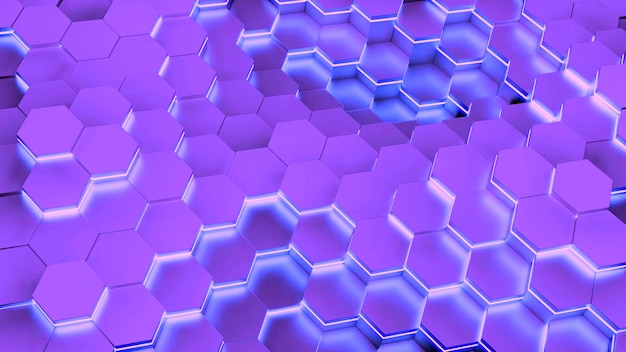 purple and black small circles design light animation with moving small geometric shapes