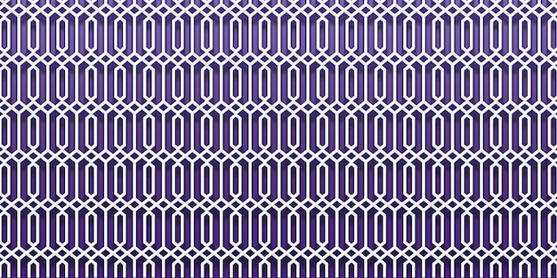 Purple and white Seamless geometric pattern background