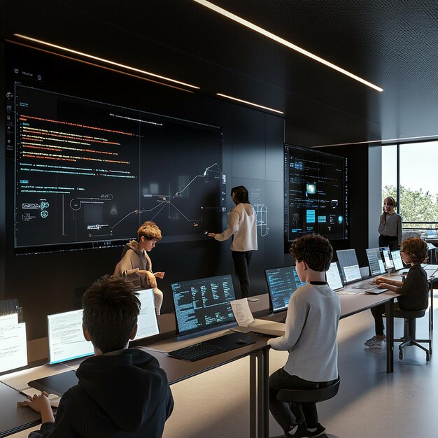 quotSmart Coding Studio with Interactive Surfacesquot