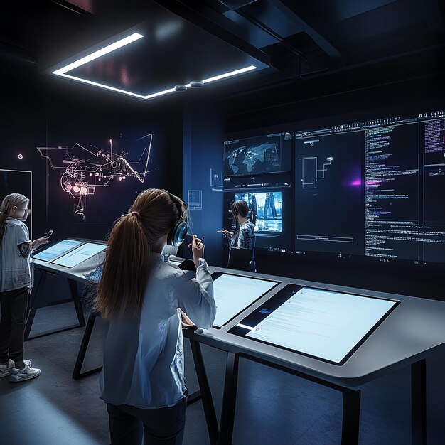 quotsmart coding studio with interactive surfacesquot