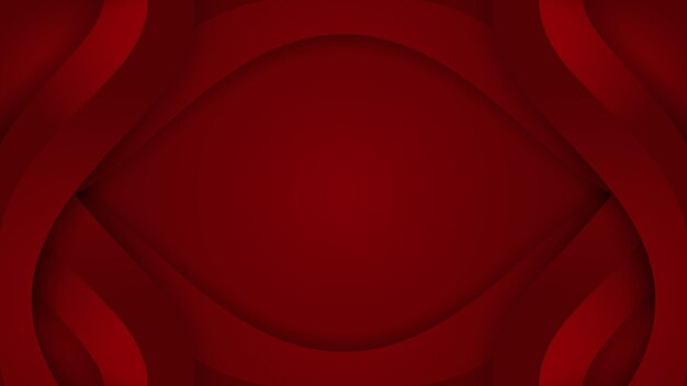 Red background with luxury gold