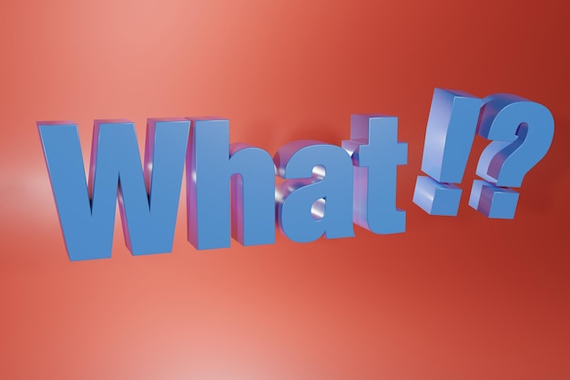 render image of what text 3d red background