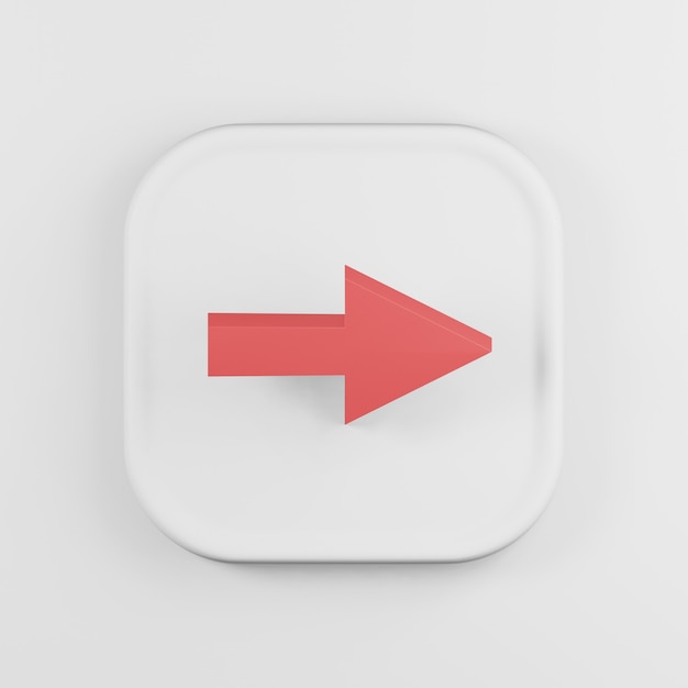Right arrow icon cartoon style.