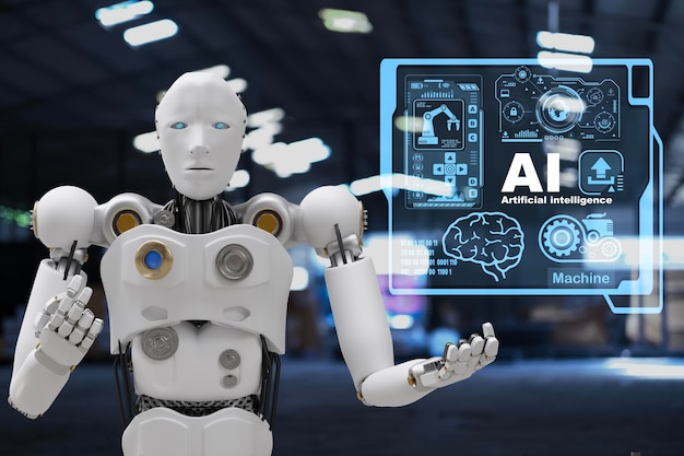 Robot community AI connect technology investment business lifestyle smart robot AI