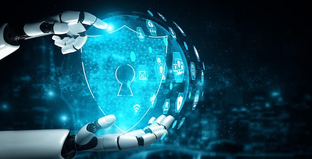 Robot và người máy cyborg trí tuệ nhân tạo Mlp tương lai