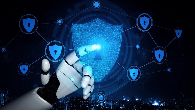 Robot và người máy cyborg trí tuệ nhân tạo Mlp tương lai