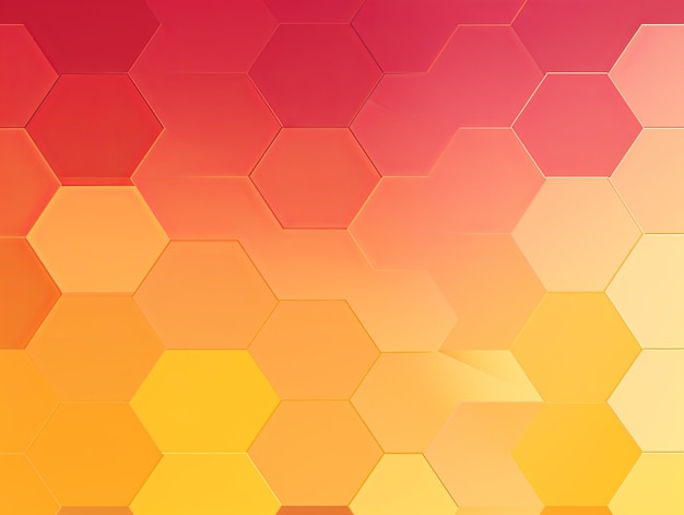 rose and yellow gradient background with a hexagon pattern in a vector illustration ar 43 v 52 job id 756eb1862b7e42b88726c9228f88fc82