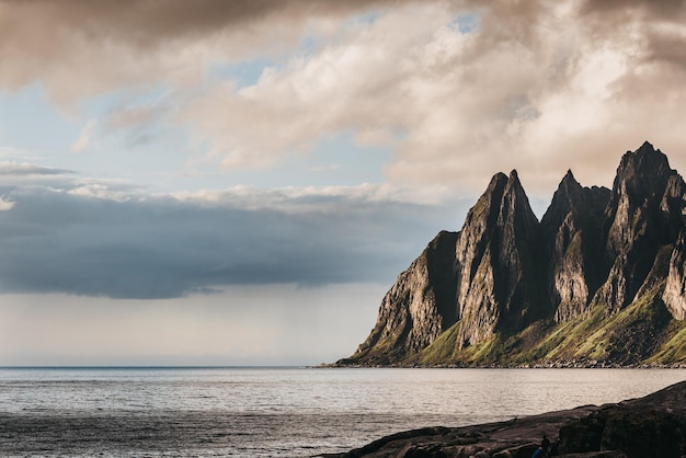 scenic view of sea