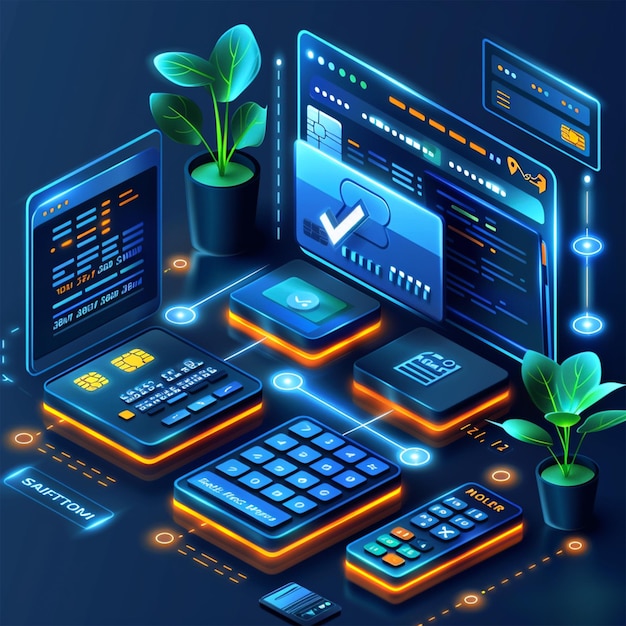secure online payment transaction process concept person confirming a secure online payment using