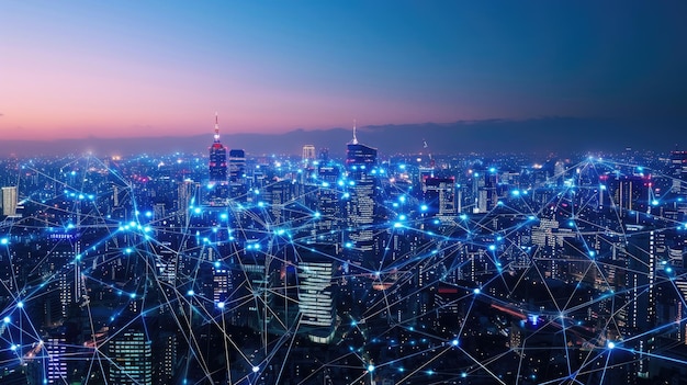 Smart cities have advanced communication and global internet network connectivity