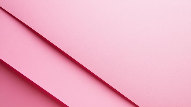 Soft pink background with diagonal paper layers creating a textured design aesthetic